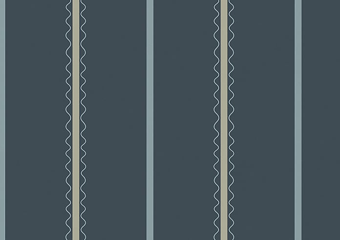 The British Stripe Co. Alfred, Polzeath No.1 - Twist&Fit Roman Blind - Image 8